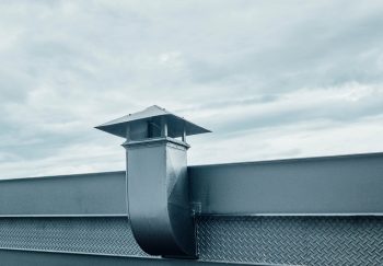 metal chimney