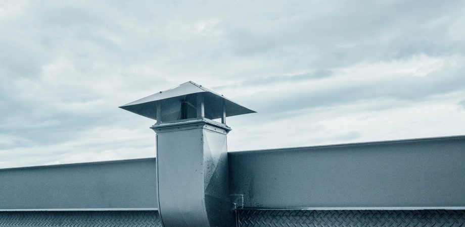 metal chimney